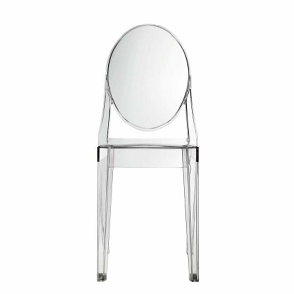 East End Imports Casper Side Chair in Clear EEI-122-CLR